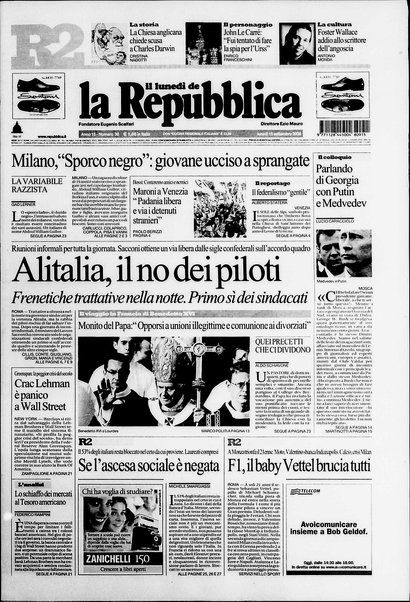 Il lunedì de La repubblica